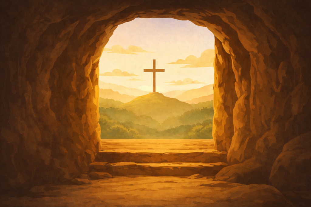 Home empty tomb